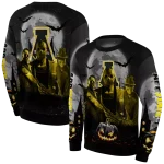 appalachian state mountaineers halloween vibes black hoodie best selling