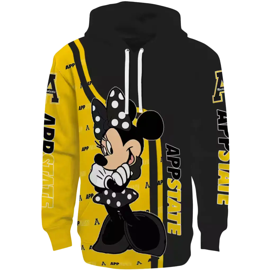appalachian state mountaineers minnie mouse black hoodie best selling appalachian state mountaineers minnie mouse black hoodie best selling
