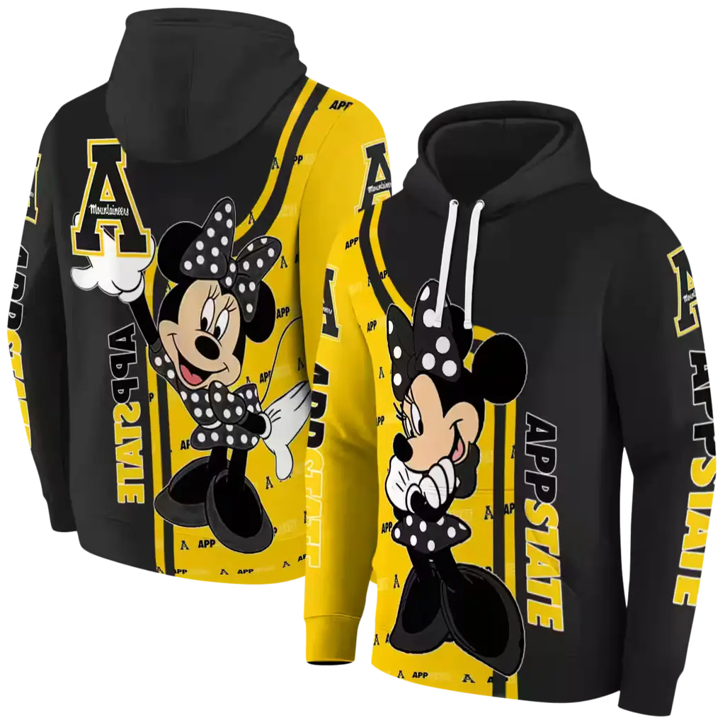 appalachian state mountaineers minnie mouse black hoodie fashion forward appalachian state mountaineers minnie mouse black hoodie fashion forward