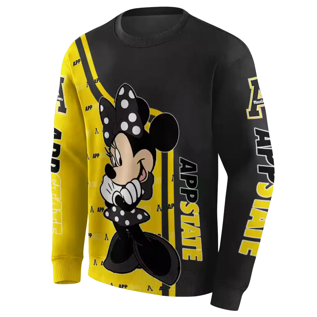appalachian state mountaineers minnie mouse black hoodie new arrival appalachian state mountaineers minnie mouse black hoodie new arrival