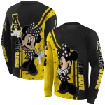 appalachian state mountaineers minnie mouse black hoodie best selling