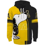 appalachian state mountaineers playful snoopy black hoodie best selling