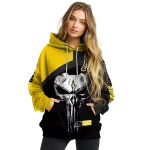 appalachian state mountaineers skull punisher gold black hoodie best selling
