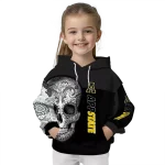appalachian state mountaineers sugar skull black hoodie best selling