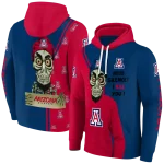 arizona wildcats achmed skull red hoodie best selling