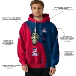 arizona wildcats achmed skull red hoodie best selling