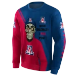 arizona wildcats achmed skull red hoodie best selling