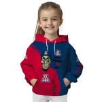 arizona wildcats achmed skull red hoodie best selling