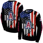 arizona wildcats american pride black hoodie best selling