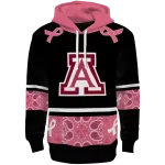 arizona wildcats awareness ribbon black pink hoodie best selling