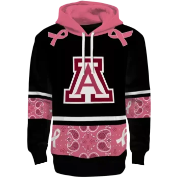arizona wildcats awareness ribbon black pink hoodie best selling