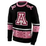 arizona wildcats awareness ribbon black pink hoodie best selling