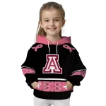 arizona wildcats awareness ribbon black pink hoodie best selling