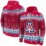 arizona wildcats christmas trees red hoodie best selling