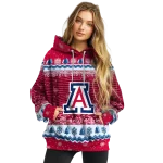 arizona wildcats christmas trees red hoodie best selling