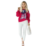 arizona wildcats football heartbeat red hoodie best selling