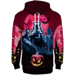 arizona wildcats halloween vibes red black hoodie best selling