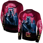 arizona wildcats halloween vibes red black hoodie best selling