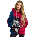 arizona wildcats jack skellington red hoodie best selling