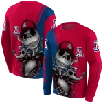 arizona wildcats jack skellington red hoodie best selling