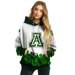 arizona wildcats lucky motif white green hoodie best selling