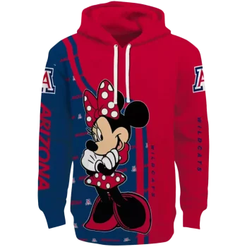 arizona wildcats minnie mouse red hoodie best selling