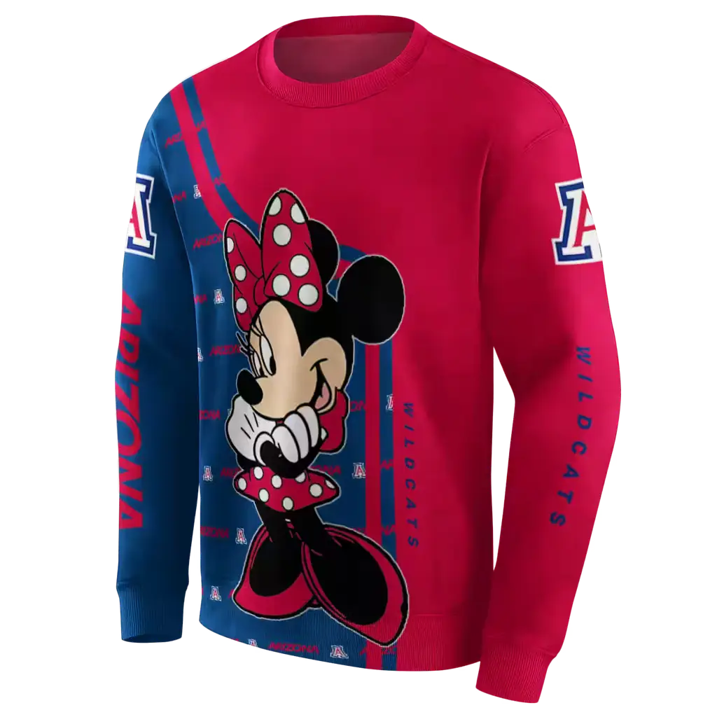 arizona wildcats minnie mouse red hoodie new arrival arizona wildcats minnie mouse red hoodie new arrival