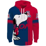arizona wildcats playful snoopy red hoodie best selling
