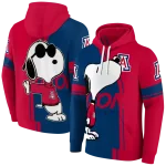 arizona wildcats playful snoopy red hoodie best selling