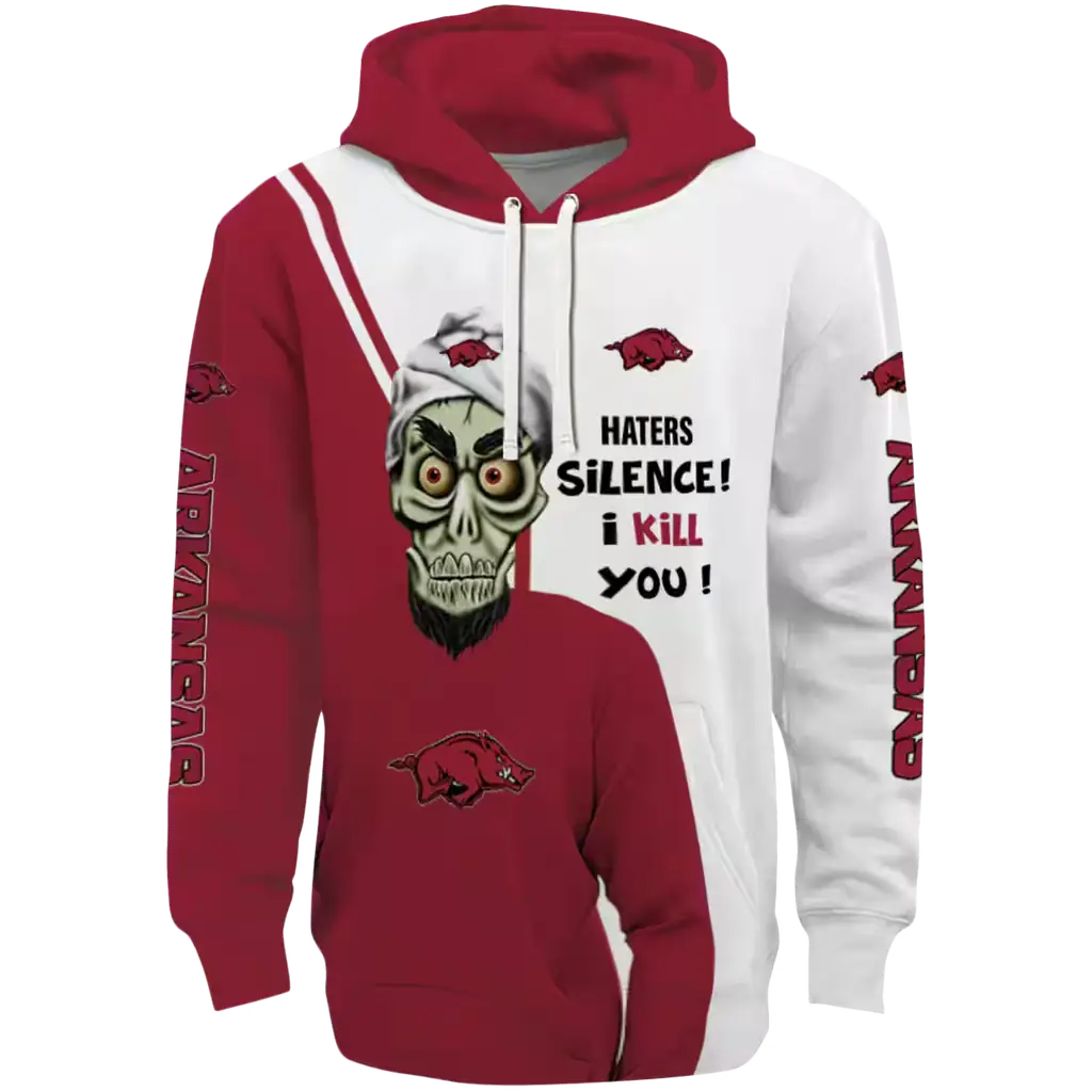arkansas razorbacks achmed skull red hoodie best selling arkansas razorbacks achmed skull red hoodie best selling