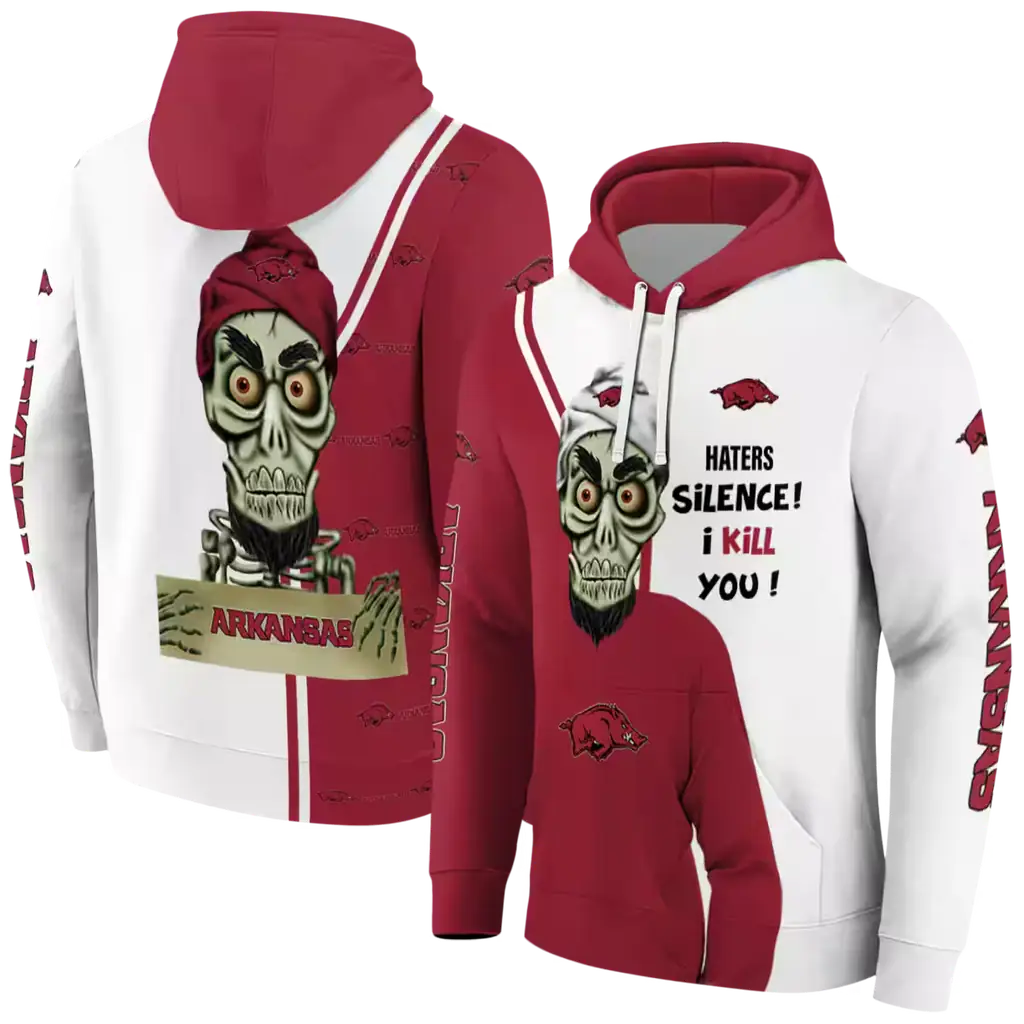 arkansas razorbacks achmed skull red hoodie fashion forward arkansas razorbacks achmed skull red hoodie fashion forward