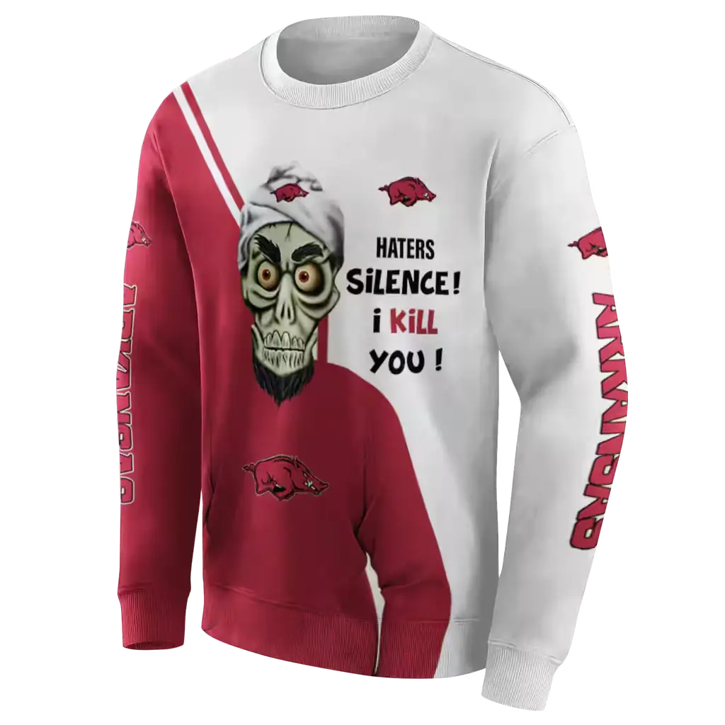 arkansas razorbacks achmed skull red hoodie new arrival arkansas razorbacks achmed skull red hoodie new arrival