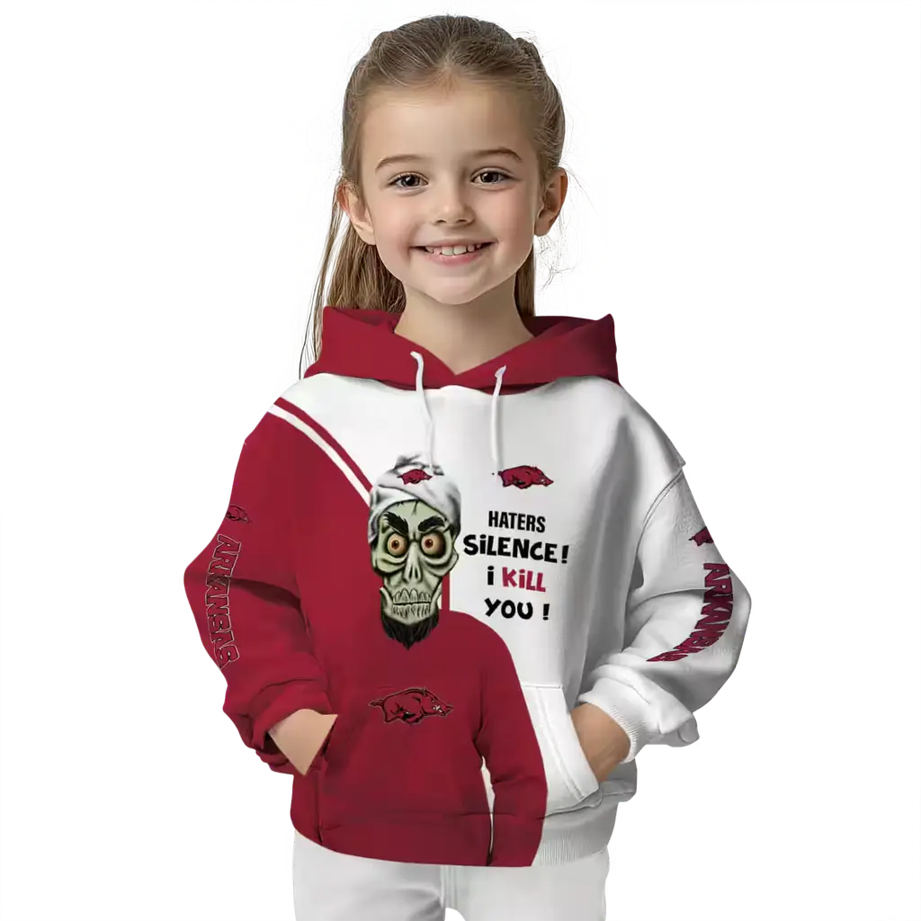 arkansas razorbacks achmed skull red hoodie top rated arkansas razorbacks achmed skull red hoodie top rated