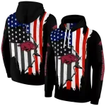 arkansas razorbacks american pride black hoodie best selling