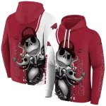 arkansas razorbacks jack skellington red hoodie best selling