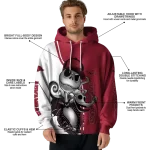 arkansas razorbacks jack skellington red hoodie best selling
