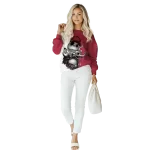 arkansas razorbacks jack skellington red hoodie best selling