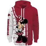 arkansas razorbacks minnie mouse red hoodie best selling