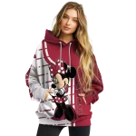 arkansas razorbacks minnie mouse red hoodie best selling