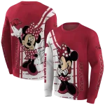 arkansas razorbacks minnie mouse red hoodie best selling