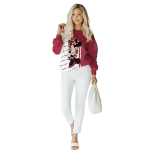 arkansas razorbacks minnie mouse red hoodie best selling