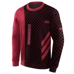 arkansas razorbacks monogram pattern red hoodie best selling