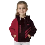 arkansas razorbacks monogram pattern red hoodie best selling