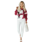 arkansas razorbacks playful snoopy red hoodie best selling