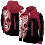 arkansas razorbacks sugar skull red black hoodie best selling