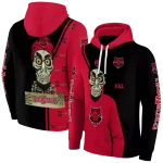 arkansas state red wolves achmed skull scarlet hoodie best selling