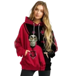arkansas state red wolves achmed skull scarlet hoodie best selling