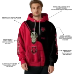 arkansas state red wolves achmed skull scarlet hoodie best selling