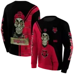 arkansas state red wolves achmed skull scarlet hoodie best selling