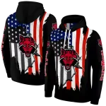 arkansas state red wolves american pride black hoodie best selling